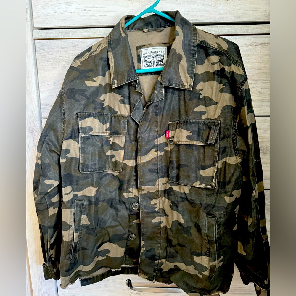 Levi's Camouflage Jean Jacket